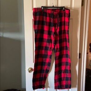 Old Navy Red Buffalo Plaid XL PJ Pants